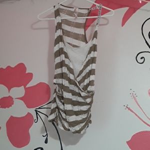 Womens criss cross front top